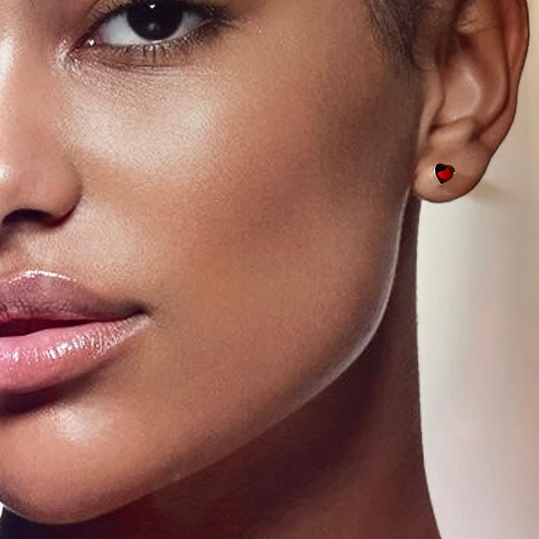 Orecchini Cuore di Fuoco