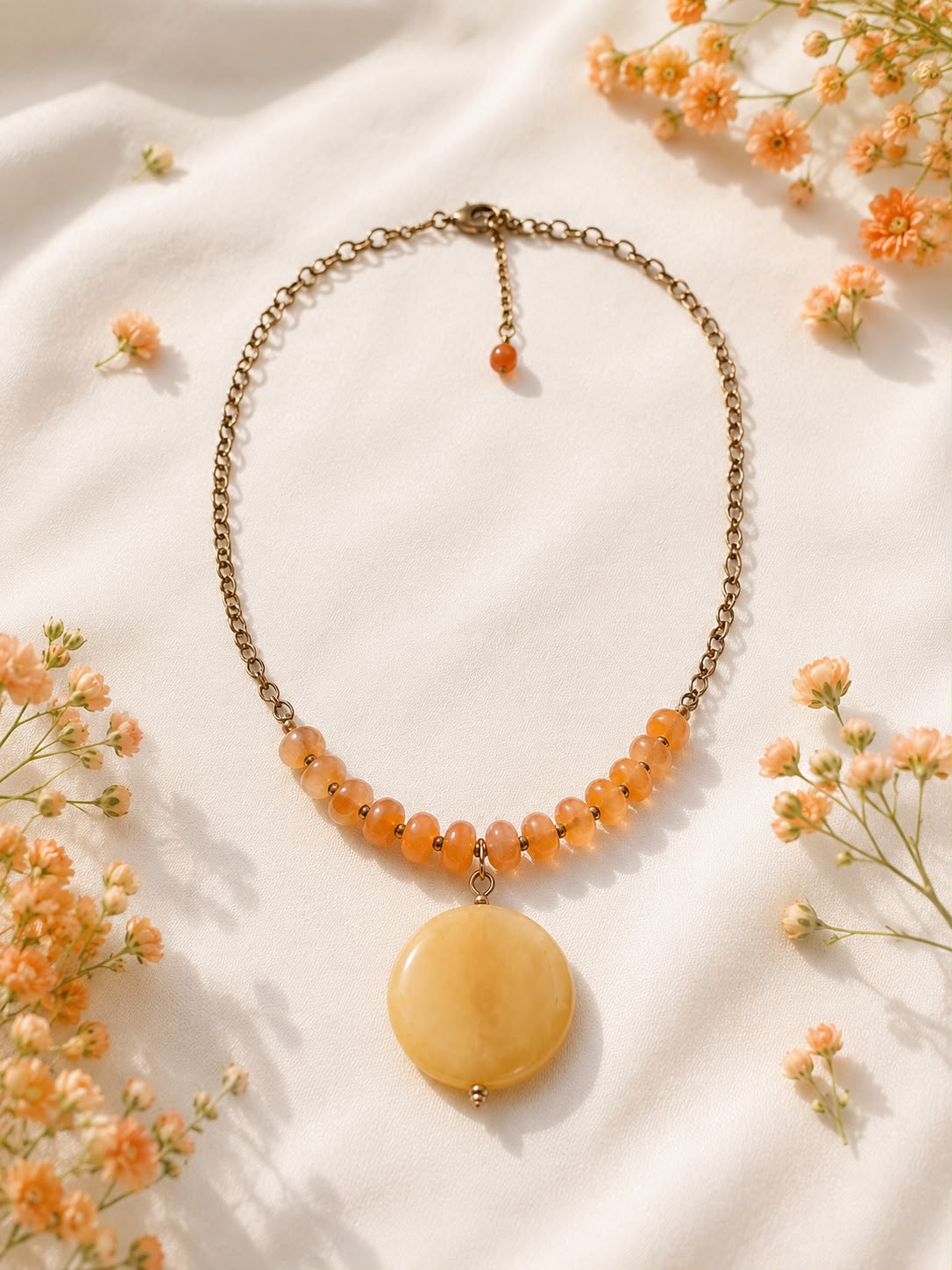 Collana Eterea Pezzo Unico in Agata