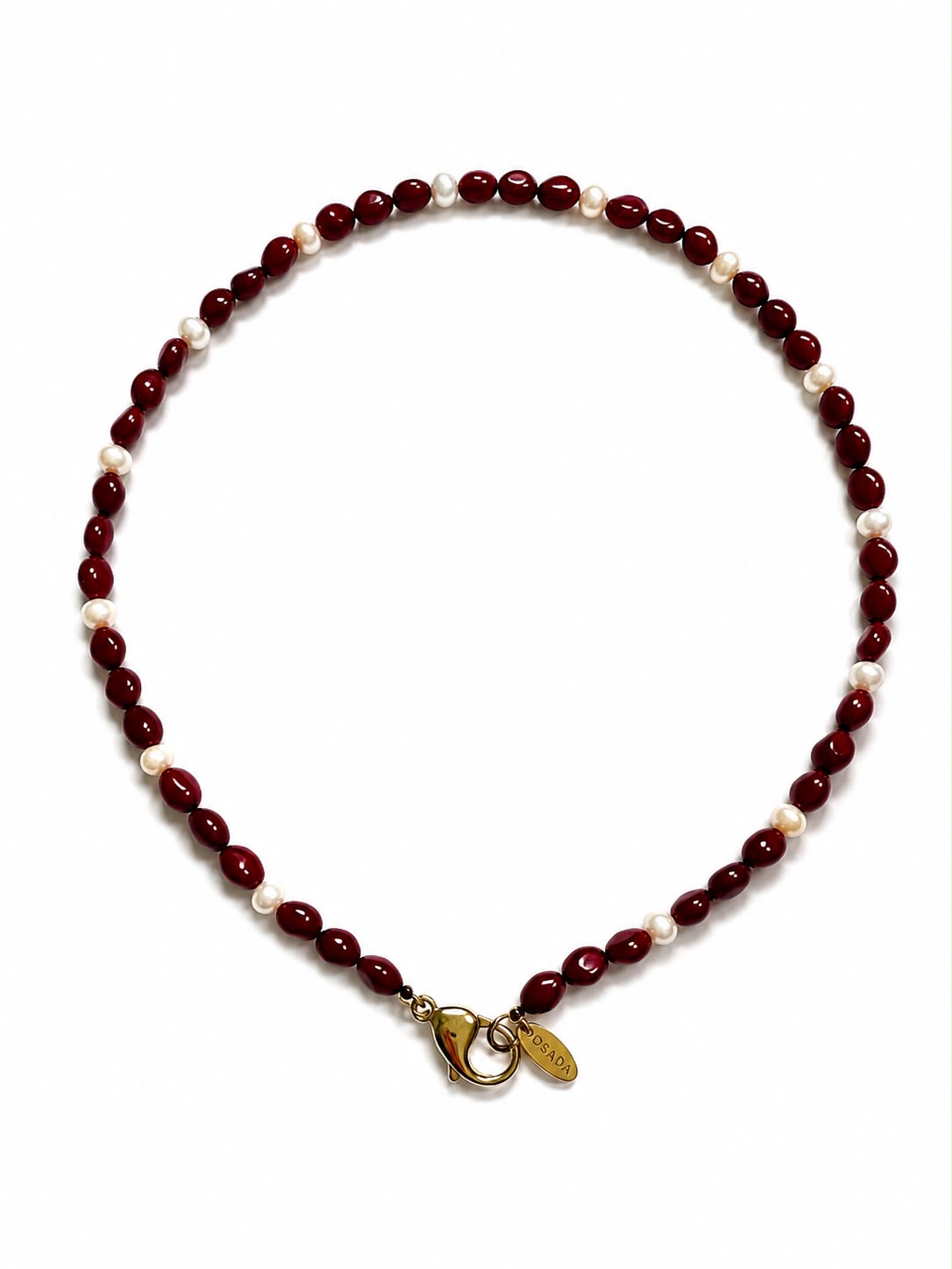 Collana Coralia con perle Barocche pietre naturali