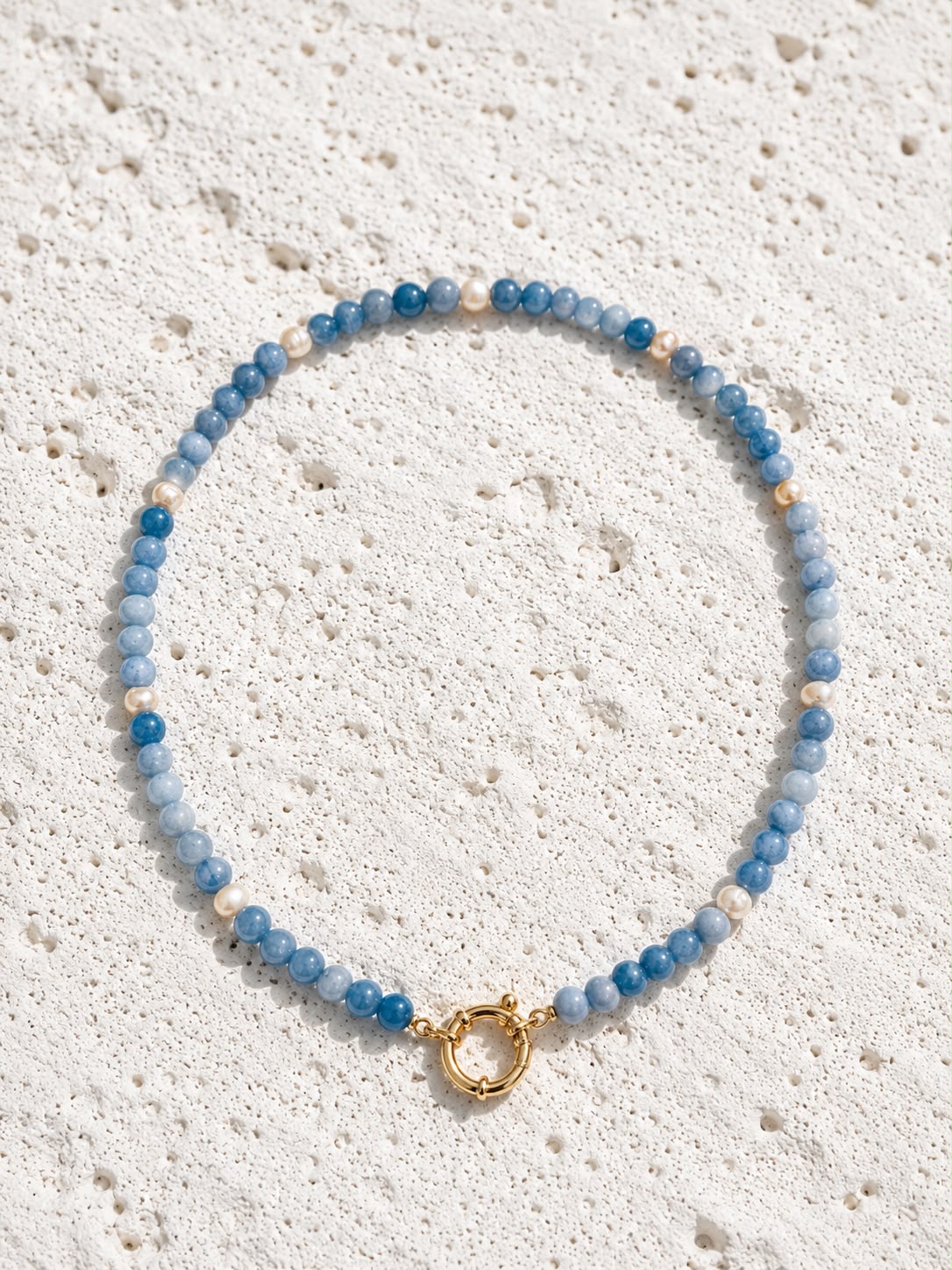 Collana Serena con ciondolo in  Perle Barocca